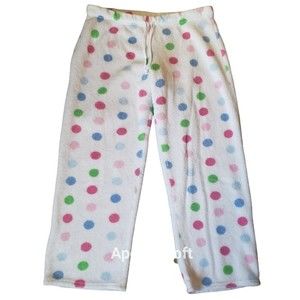 Cozy polkadot pajama pants (0050)
